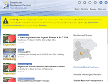 Tablet Screenshot of muenchen-ost.bttv.de