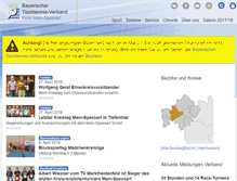 Tablet Screenshot of main-spessart.bttv.de