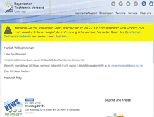 Tablet Screenshot of hof.bttv.de