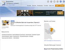 Tablet Screenshot of bayerwald.bttv.de